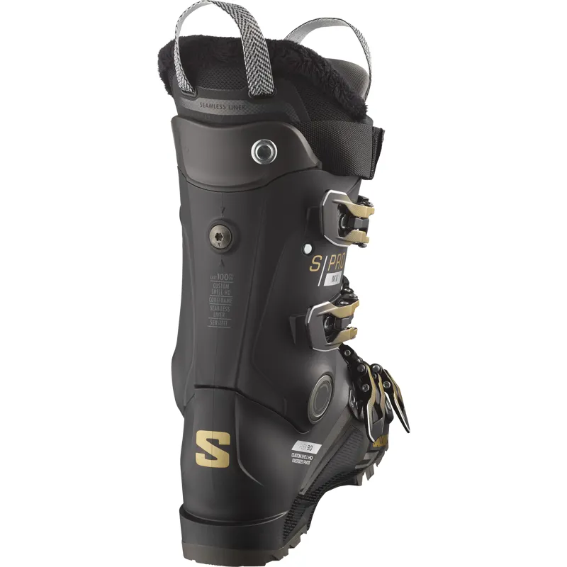 Salomon S Pro 90 MV Grip Walk Womens Ski Boots - Black-1